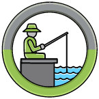 Cast Away Action Icon